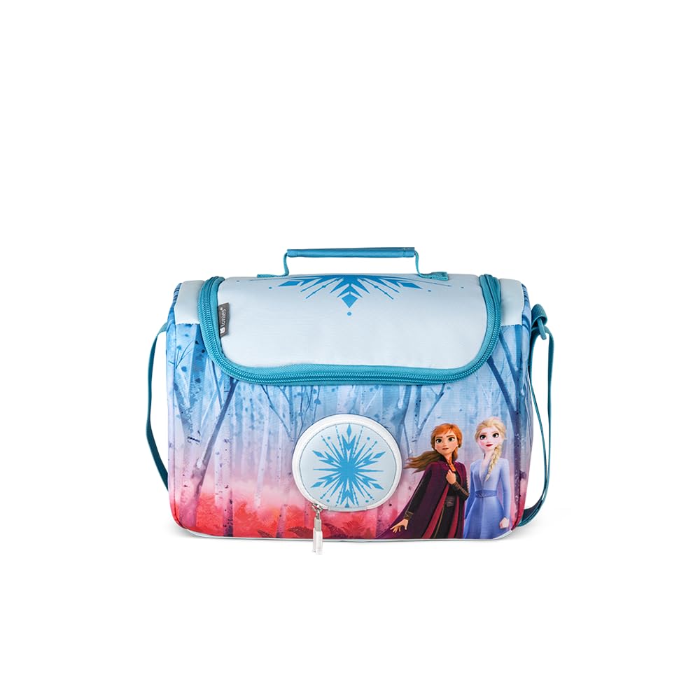 tonies Sac Bandoulière - La Reine des Neiges Sac de Transport pour Ranger la Toniebox, Le Casque Audio Chuchote, la Station de Recharge, et Jusqu’à 8 Figurines