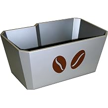 2L Descaling Container - Suitable for DeLonghi Eletta Explore coffee machines, large-capacity water tank for coffee machine maintenance, available in black/grey, easy to refill. grey