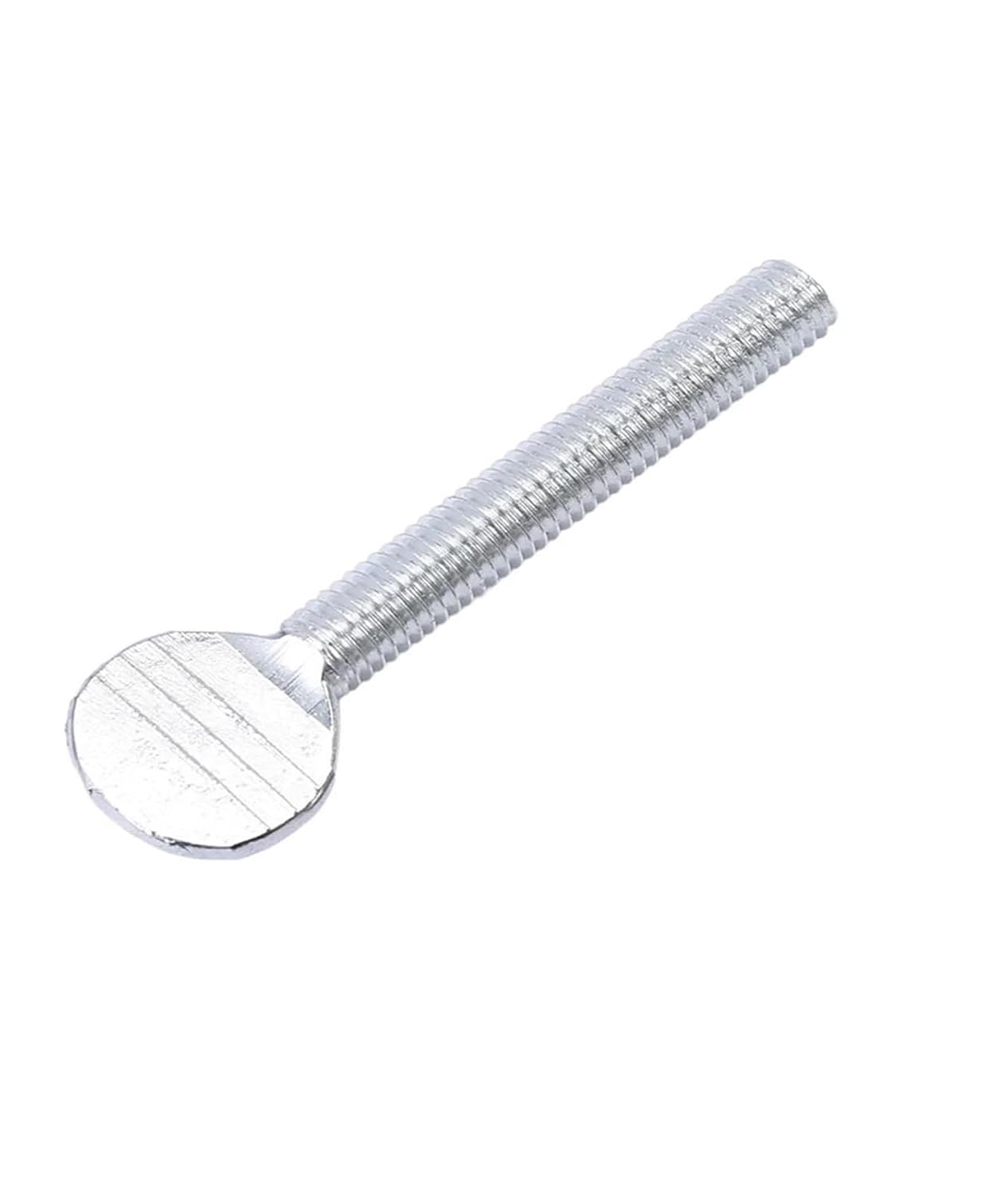 304 Stainless Steel/Carbon Steel Galvanized Hand Screw Badminton Racket/Thumb Bolt M4 - M10 1/4-20 5/16-18(Zine Plated,90MM_M6-5PCS)
