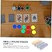 SUPVOX Poker Chips Set 320Pcs Plastic Chips for Games for Poker and Bingo for Parties