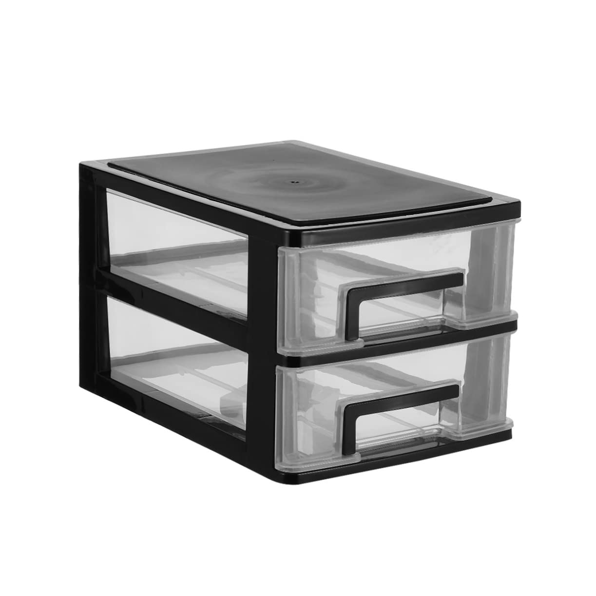 HOMSFOU Desktop Stand Storage Shoe Box Desktop Organizer Mail Sorter Under Bed Storage Drawer Desk Organizer with Drawers Plastic Furniture Storage Box Storage Cabinet Storage Rack Locker