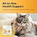 iPaw L-Lysine Chews for Cats, Daily Immune and Respiratory Support for Cats, Lysine Treats Supplement, Made in USA, Chicken Liver Flavor (70 Chews)