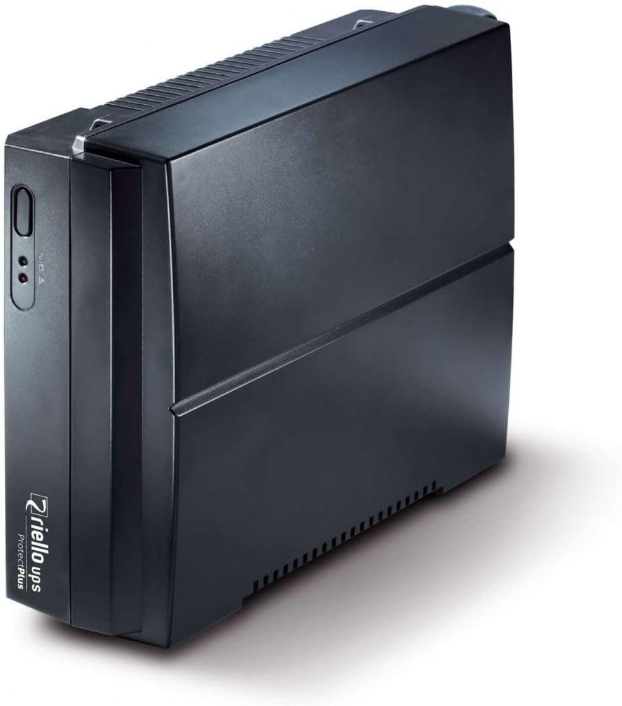 Riello - Ups Protect Plus PRP 850 - ups - ca 220-240 v - 480 vatios - 850 va - Conectores de Salida: 2 - Negro