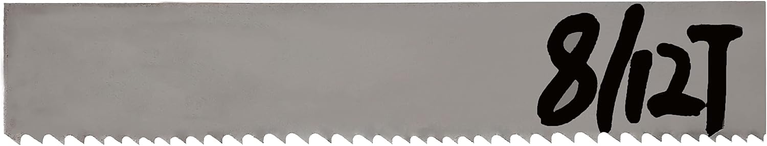 Imachinist S11534812 M42 115" X 3/4" X 0.035" X 8/12 TPI, Bi-Metal Metal Cutting Bandsaw Blades, Variable Teeth