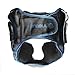 Sanabul Essential Boxing Headgear for Men & Women, Muay Thai MMA Headgear with Protective Padding, Full Face Coverage for Sparring Training, Blue, S/M
