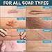 Silicone Scar Sheets, Silicone Scar Tape For Surgical Scars - Clinically Validated Technology Scar Removal Strips For Surgical, C-Section, Tummy Tuck, Keloid Scars - Reusable, Waterproof