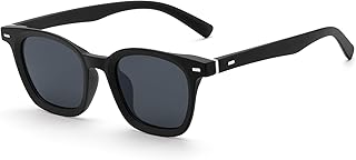 Karsaer Polarized Sunglasses for Men Women Driving Fishing Square Sun Glases UV400 Protection E1217