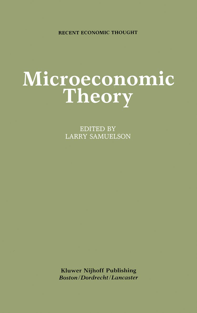 Microeconomic Theory: 6