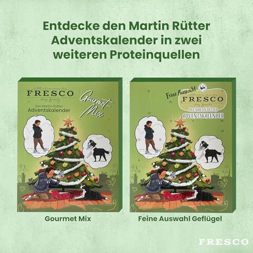 FRESCO Dog Martin Rütter Adventskalender für Hunde 2025 - Monoprotein Pferd