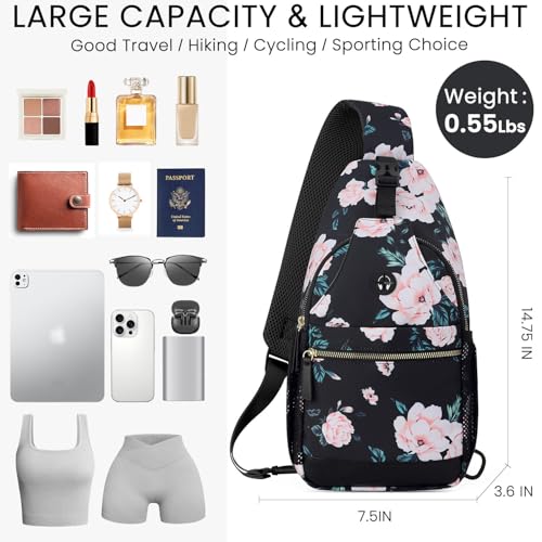 Image of Vankor Small Crossbody Purses Bags for Women Men Travel, Chest Sling Bag Women Casual Cross Body Bag for Woman Sling Backpack