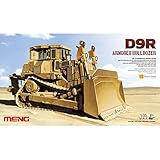 Meng SS-002 D9 R Armoured Bulldozer kit, Model Building Accessories, Multi, Mittel