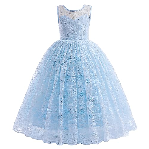 Glamulice Baby Blue Flower Girl Dresses Christmas Party Brid