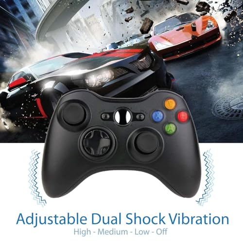 Image of GAMENOPHOBIA 360 Wired Controller for PC & Microsoft 360 Console | High-Performance Gamepad with Ergonomic Grip | Plug & Play | Black