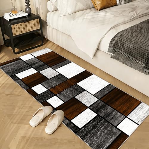 Alfombra de pasillo suave de 80 x 100 cm para proteger tu suelo 6