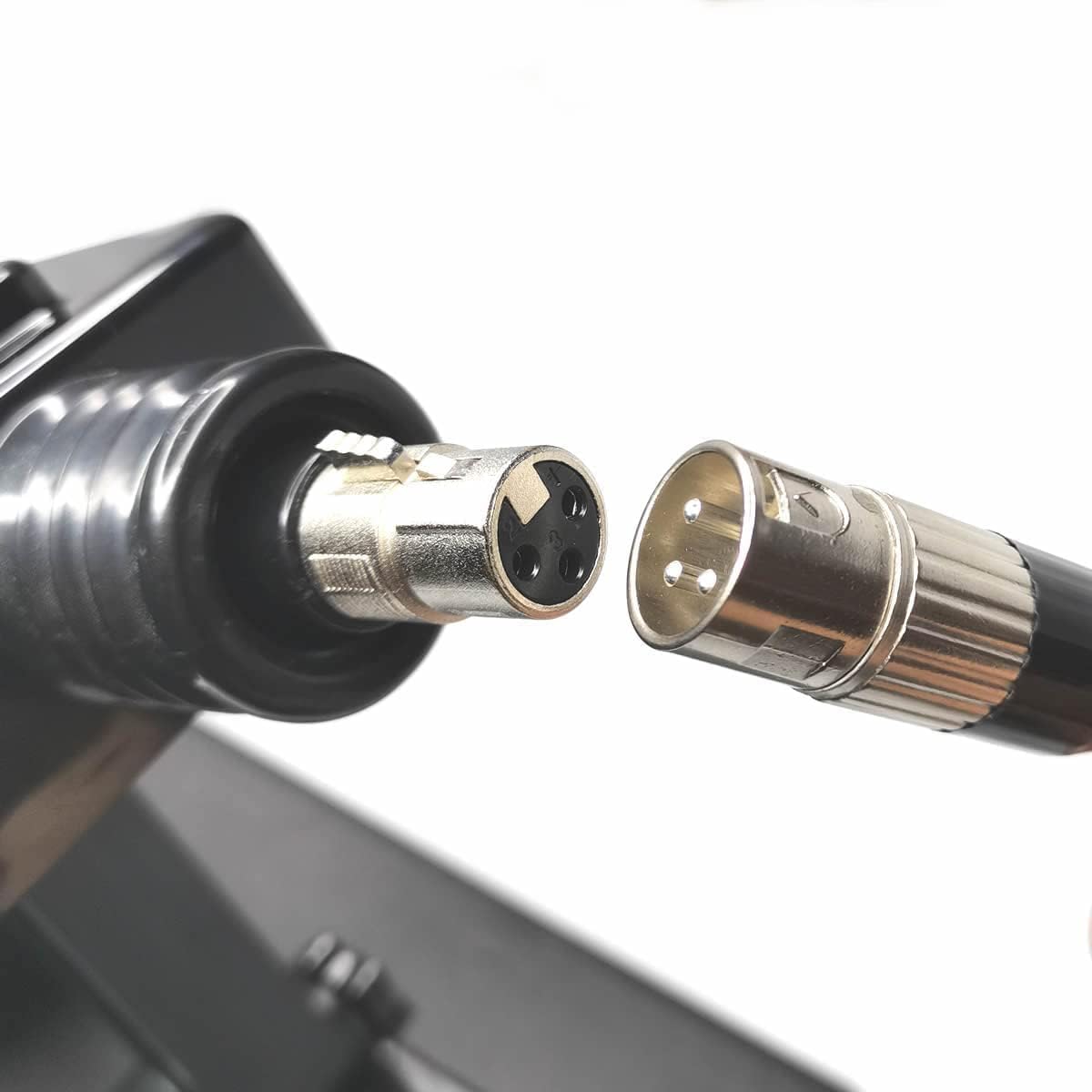 3XLR Connector Adapter DIY Device Attachments Universal Holder for Vac-U-Lock Machine