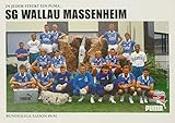 mannschaftskarte handball  AK Mannschaftskarte SG Wallau-Massenheim - Handball Saison 89/90