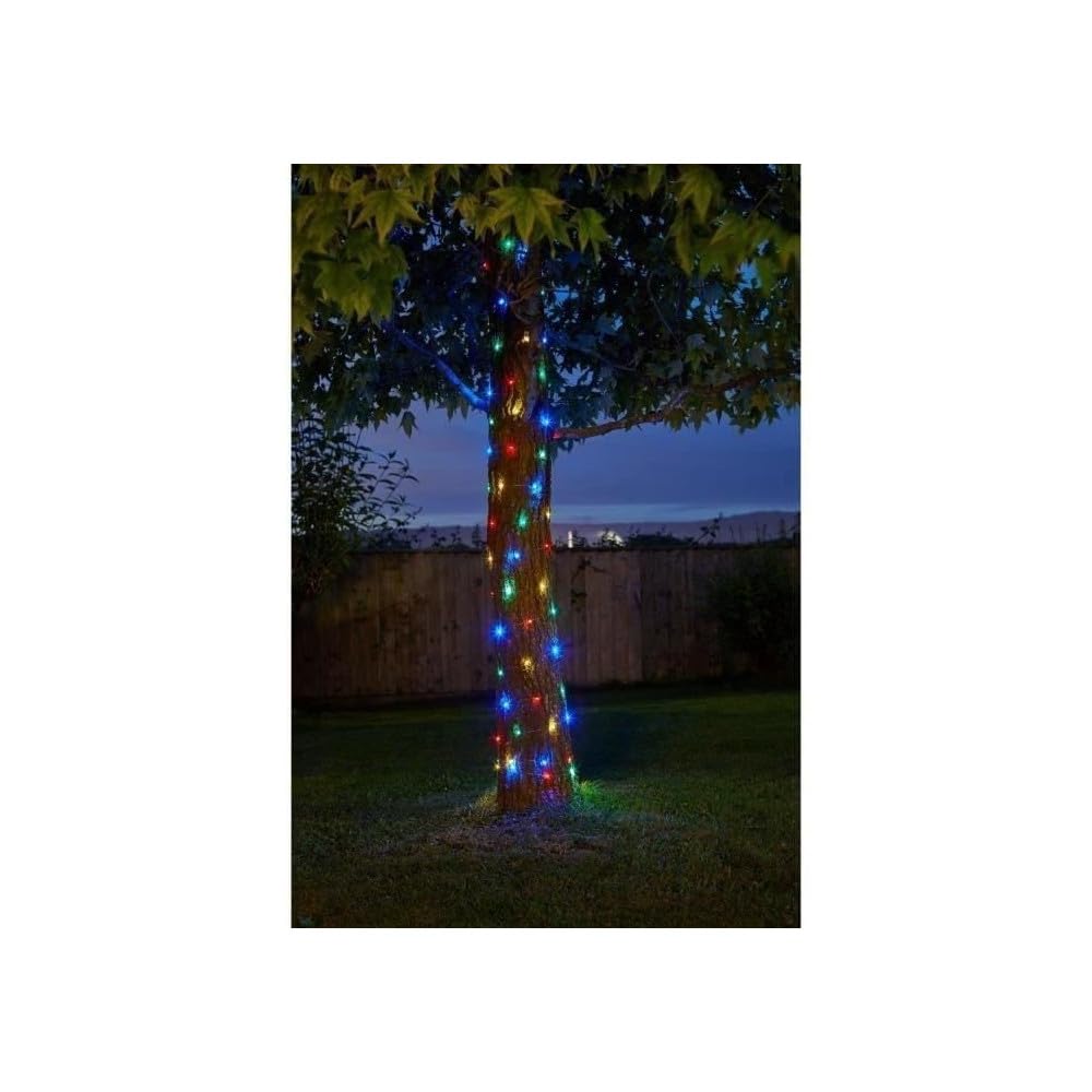 Smart Solar 100 Multi-Coloured Firefly String Lights