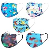50PCS Kids Face_Mask Cartoon Starry Sky Design with Elastic Earloop, Back to School Supplies...