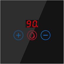 Smart Immersion Heater Timer Switch, 20A WIFI Smart Water Heater Timer Switch ith for Energy Monitoring, for Smart Wall Touch Boiler Switch with for Smart Life