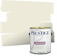 Vista 262 de PRESTIGE Pinturas de pintura exterior e imprimación en uno, 1 galón, plano, combinación comparable de Benjamin Moore* Manzanilla*