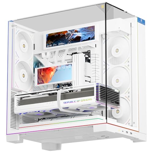 Image of Thermalright Trofeo Vision LCD AIO Display 9.16 inch PC Monitor | USB Type-C Screen for Real-Time Hardware Monitoring, with Preset Themes for Gaming PC Case /CPU Cooler