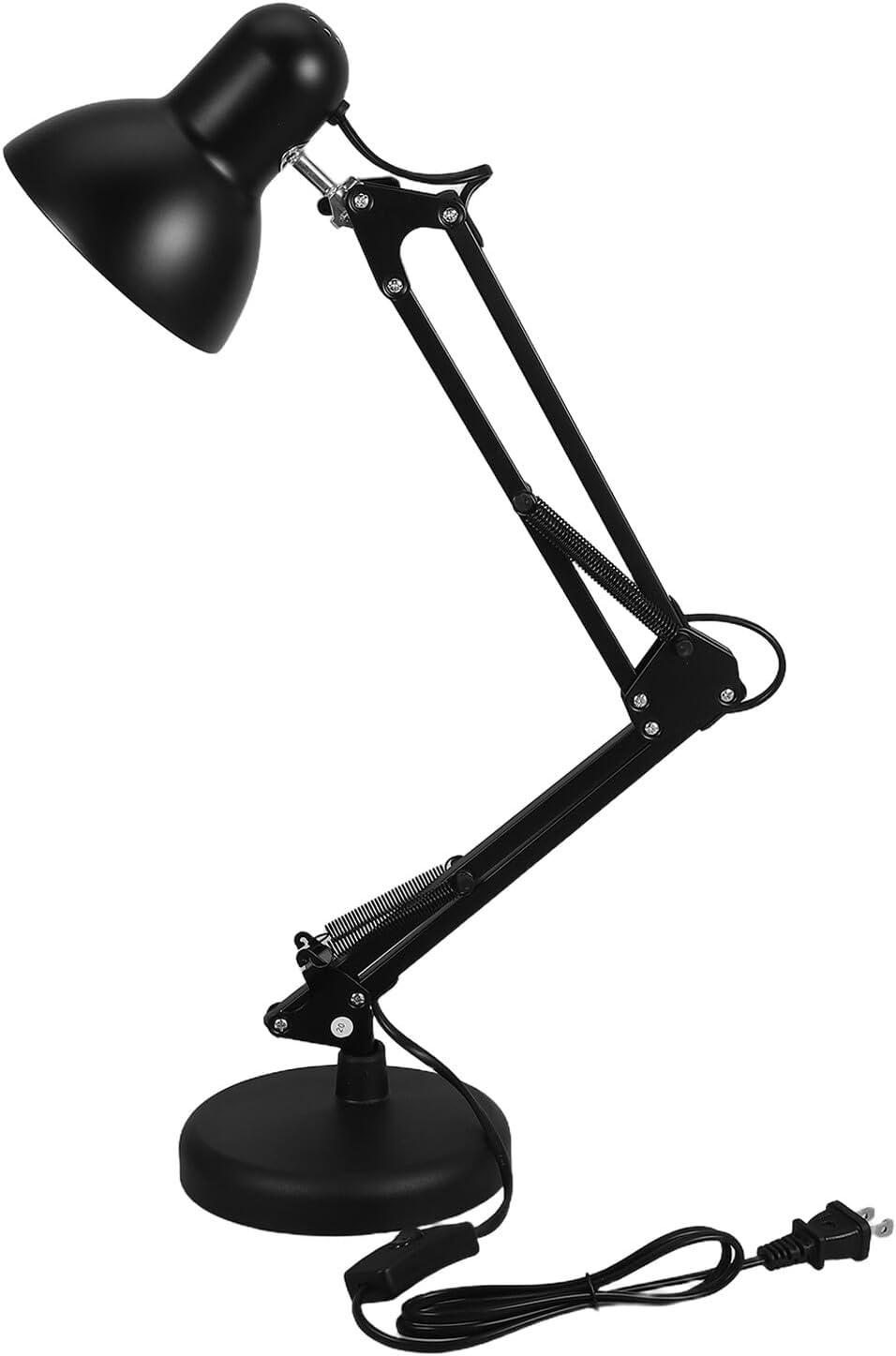 Foldable Desk Lamp for Students Eye-Friendly Adjustable Brightness Reading Writing Light Compact Portable for Office Home School Desks Ergonomic Design Space-Saving Construction