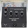 Omquot Dynamic Condenser Microphone Amplifier 60DB Gain 48V Power for Home Studio Aluminum Alloy #4