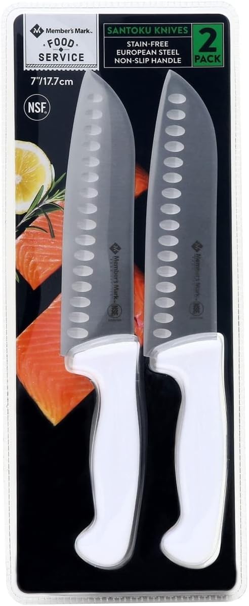 Member's Mark 7" Santoku Knife DI - 2 Pack