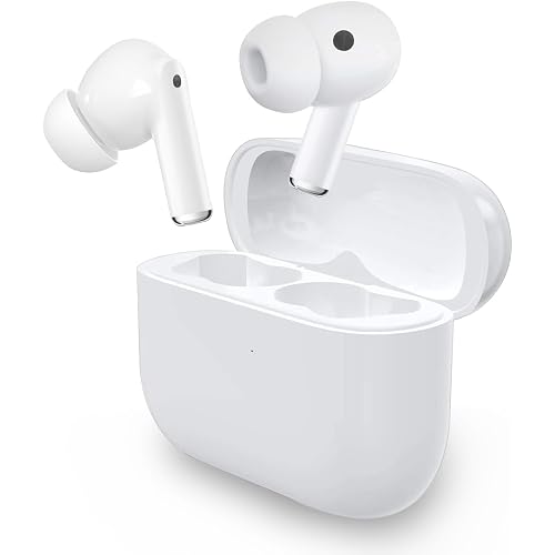 Dyale Wireless Ear Buds Airpods Pro (2nd Generation), Bluetooth Headphones with Charging Case Included, Over 32 Hours of Battery Life, Effortless Setup for iOS/Android