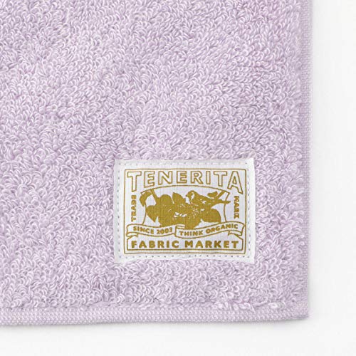 テネリータ 超甘撚り タオルハンカチ ライトパープル