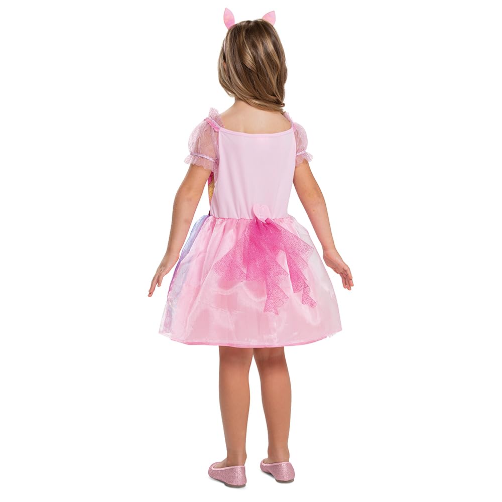 Disguise Kostüme Pinkie Pie Kleid für Alter 4 bis 6 Jahre, Mehrfarbig, Einheitsgröße