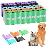 【Pack Avantage pour un Usage Quotidien】 Comprend 800 sacs à crottes épais pour chien (40 rouleaux) – une quantité suffisante pour plusieurs mois de promenades quotidiennes. Convient à tous les distributeurs standards, idéal pour un ou plusieurs animaux.