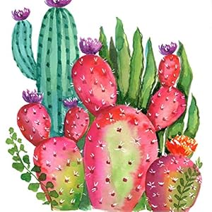 Bimkole 5D Diamond Painting Kits Cactus Potted Plant, DIY Diamant Schilderij Kit Full Ronde Boor Crystal Strass…