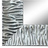 Online Galerie Bingold Spiegel Wandspiegel Badspiegel Flurspiegel Garderobenspiegel - Über 200 Größen - Bologna Silber 6,2 - Größe des Spiegelglases 10 x 60 - Wunschmaße auf Anfrage - Antik, Barock