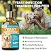 Yeast Infection Treatment for Dogs, Fast Acting Dog Ear Infection Treatment & Allergy Relief for Dogs, Soothing Irritation & Itching Discomfort