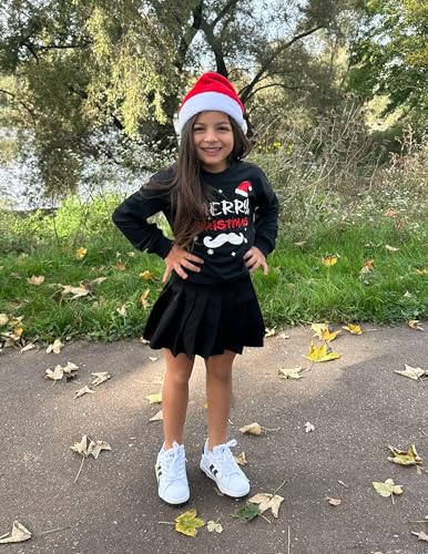 Image of Arshiner Girls Crop Tops Kids Long Sleeve Pullover Sweatshirts Girls Cropped Crewneck Sweatshirt for Teen Girl
