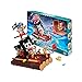 Pinypon Action- Balsa pirata,incluye cañón, figura pirata, 3 pirañas y pequeños accesorios (Famosa 700016646)