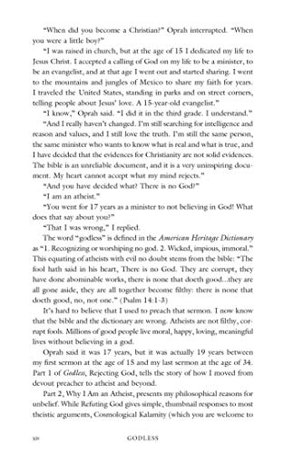 Godless: How an Evangelical Preacher Became One of America's Leading Atheists