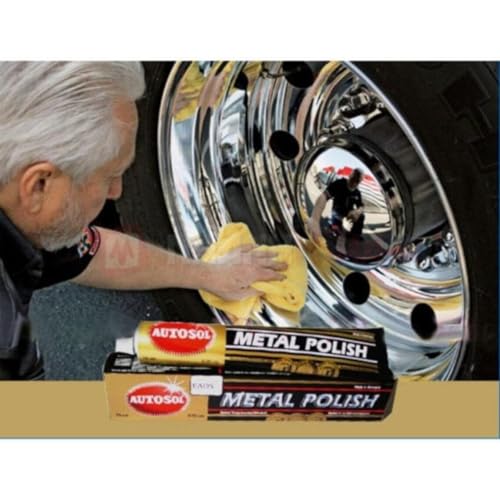 Image of Autosol Metal Polish Cream Rust Remover, Stainless Steel, Polishing