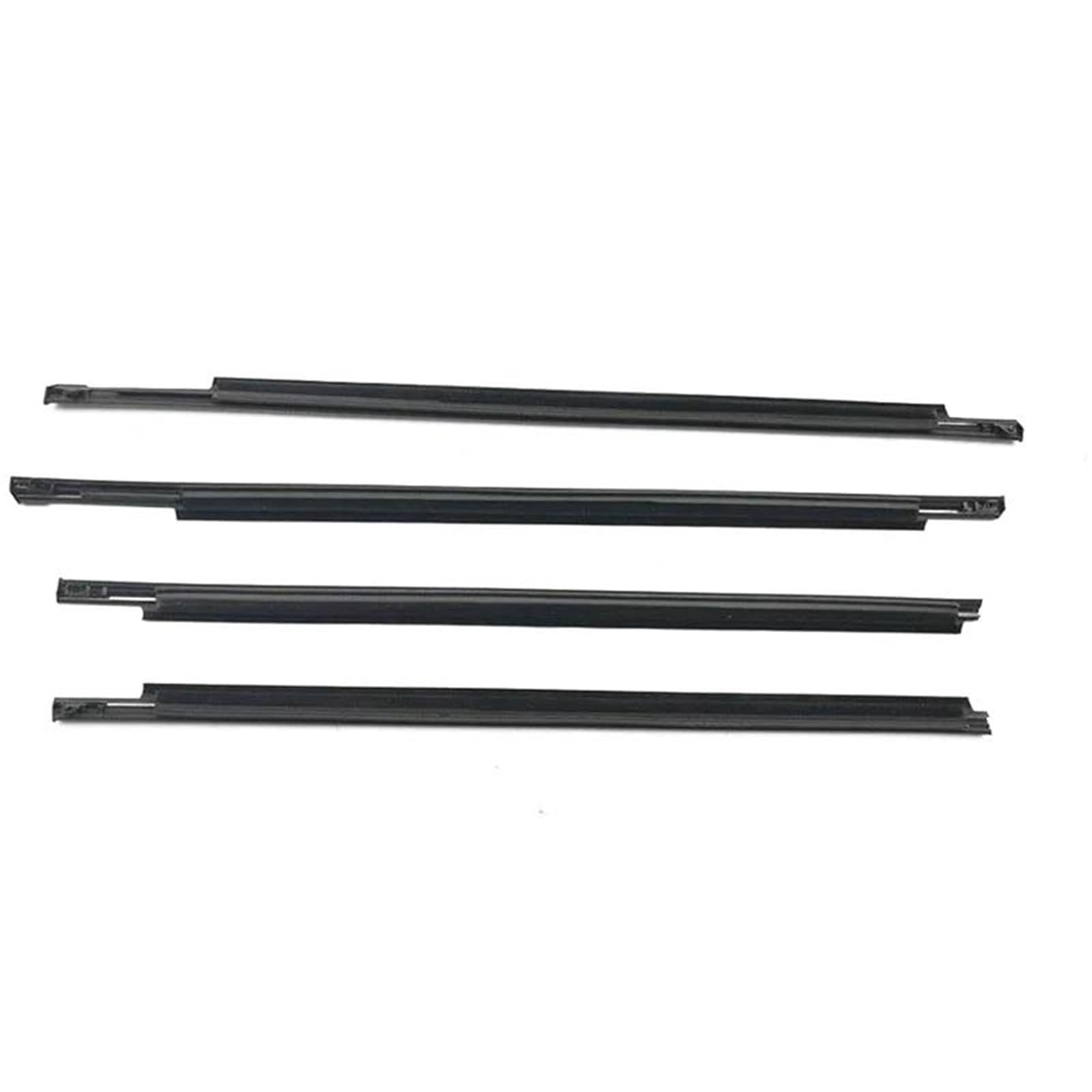 Door Window Weatherstrip for Toyota for Prius 2004-2009 4Pcs Outer Window Weatherstrips Waterproof Sealing Protector