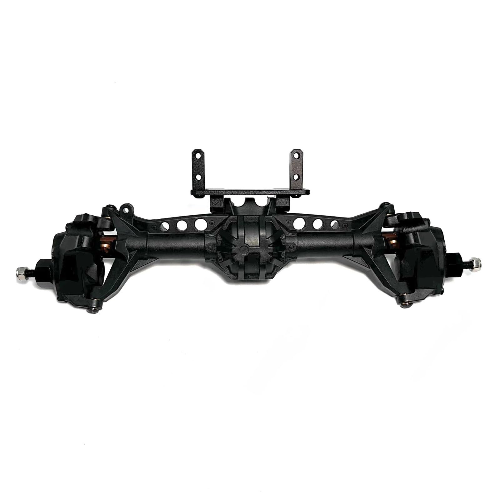 Eje Puerta Montaje Medio S2 Herramienta Acero CVD Nylon para 1/10 RC Piezas Accesorios