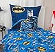 Wild South Shop Batman Bettwäsche DC Comics 80x80 + 135x200cm, 100% Baumwolle, Renforcé mit Reißverschluss