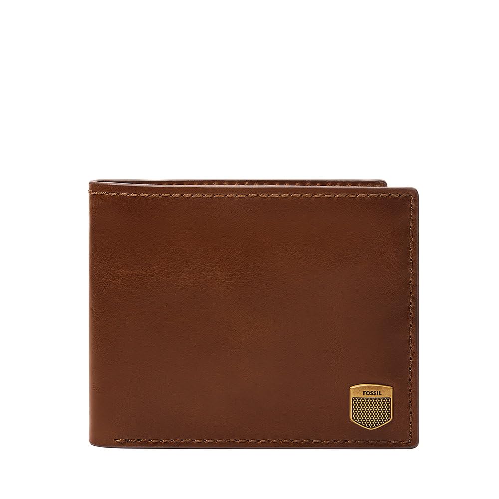 Fossil Herren Erdnussbraun Hayes Portemonnaie Aus Leder Oder Polyester Für 10.8 Cm L X 1.27 Cm W X 10.16 Cm H