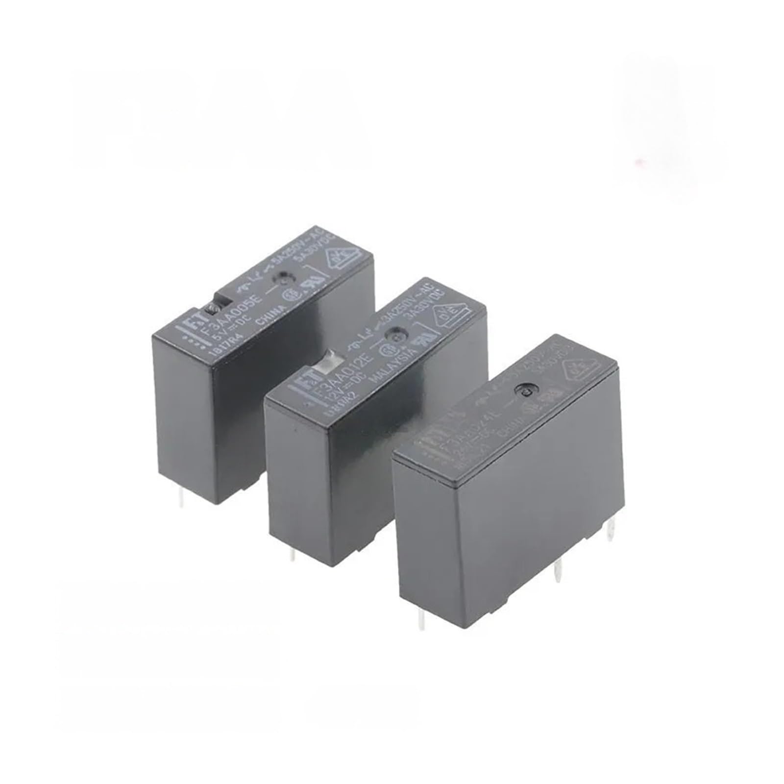 5 pezzi Relè FT FTR- F3AA005E F3AA012E F3AA024E Relè di potenza a 4 pin 3A 5V 12V 24V F3AA 005E 012E 024E(F3AA024E (24V))