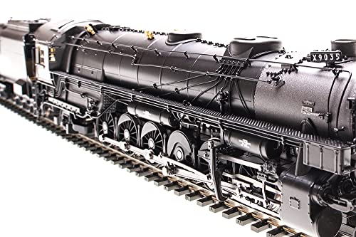 Steam Locomotive Up-5 4-12-2 N9082 Modernized E-2 Nine Cab 18 000 Gallon Tender Aluminum Lettering - Paragon4 Sound Dc Dcc Smoke - Ho - Brass Hybrid 6977 #TOP4