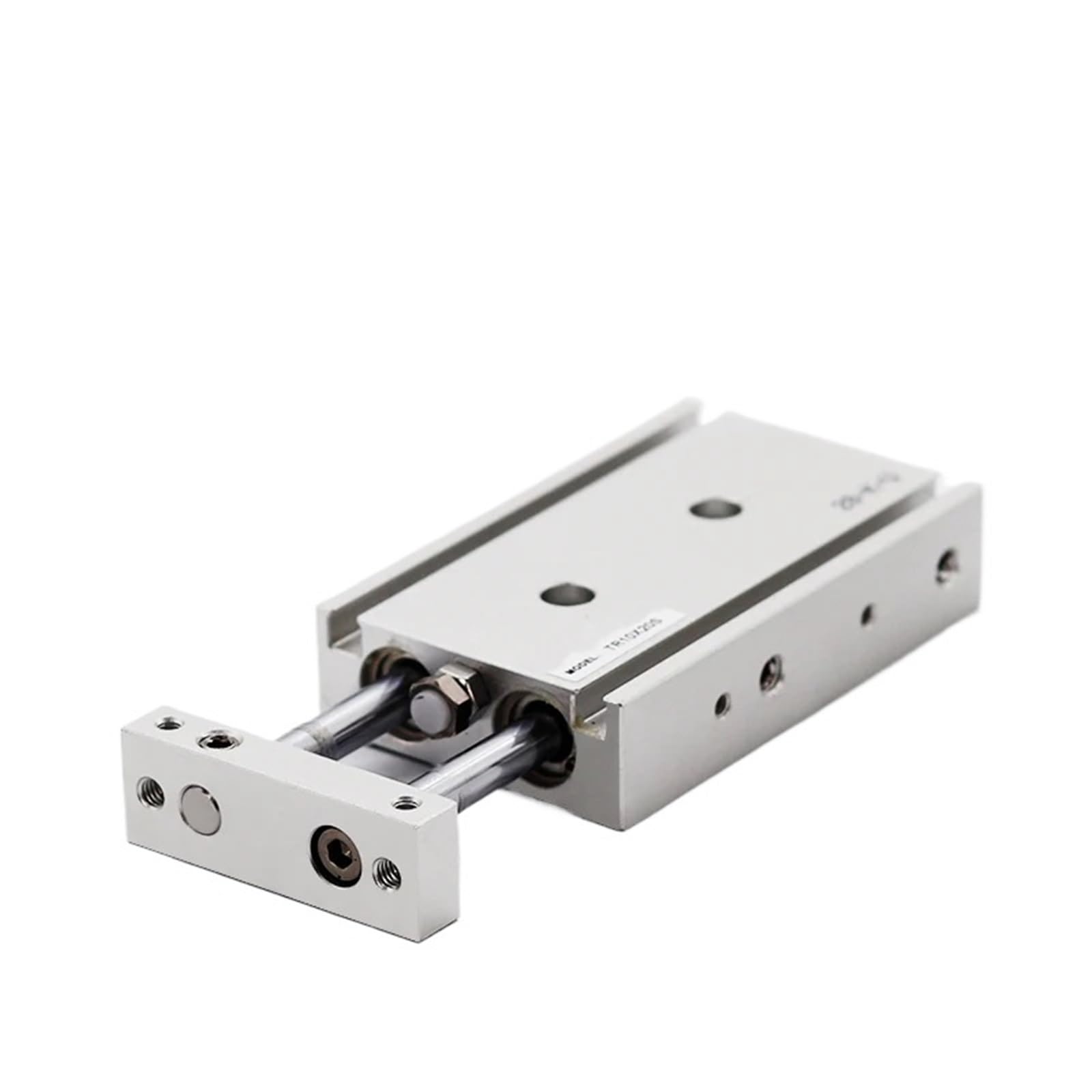 Cilindro neumático de Doble vástago Serie TR, TR16, TR20, TR25, TR32, Carrera 10-90 mm con imán(Stroke 80mm Magnetic,TR25)