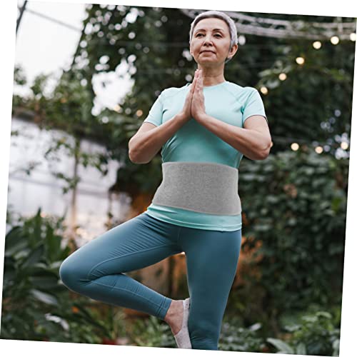 Faja lumbar de algodón portátil VICASKY para soporte y calor miniatura 3
