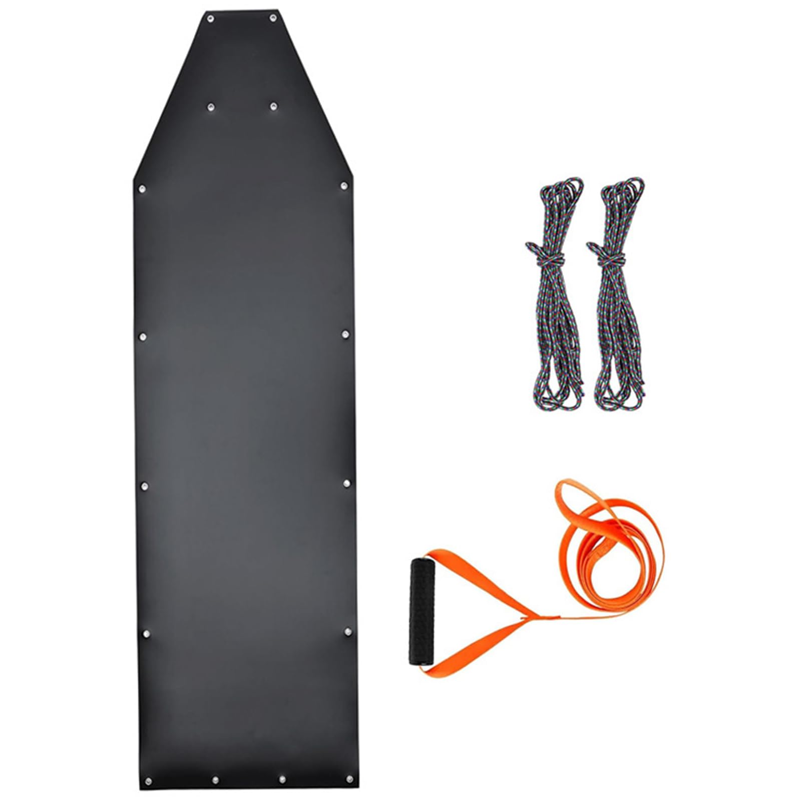 Trineos profesionales para equipos de grado profesional con limpieza de superficies lisas y compactos, portátiles, trineos multiusos para exteriores