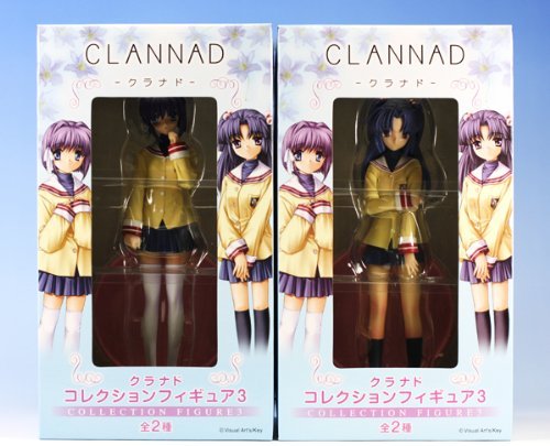 Clannad Collection Figure 3 CLANNAD Anime Game prize Fleury (whole set of 2) (japan import)