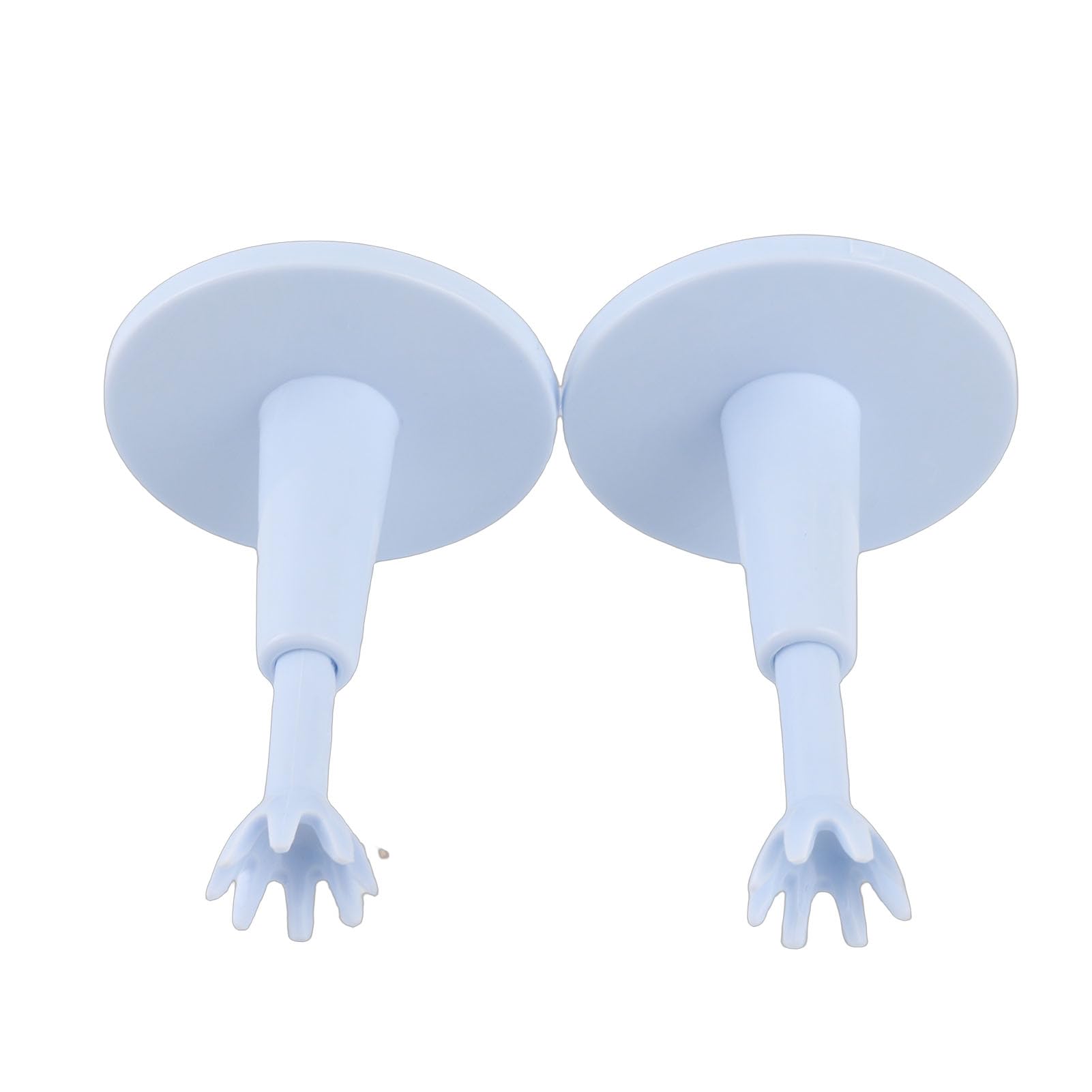 Tee White Plastic Adjustable Tee Holder Training Driving Range Long Tee replacement for Lover (Pack of 2)